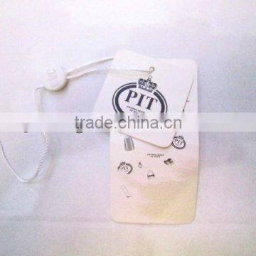 widely used as fashion designed garment paper hangtag