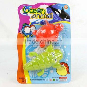 SL1501404 Spring Ocean Animal Toys Wind Up Turtle Crocodile Fish Toy