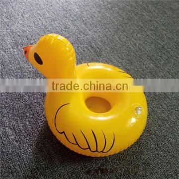 duck inflatable pool drink holder