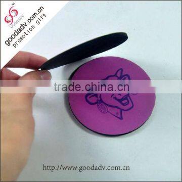 Promotional advertising round shape eva foam coaster