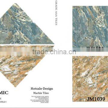 Grade AAA blue porcelain marble flooring tile prices