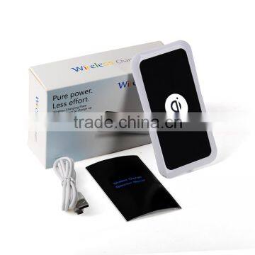 2016 QI Standard Extra-slim With Anti-slip Silicon Phone Wireless Charger photo-6