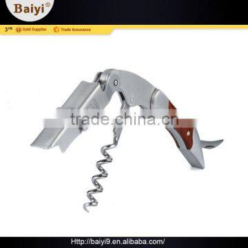 Portable Quick Pulling Promotion Placstic Corkscrew Funny Wine Opener photo-4