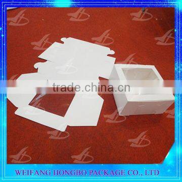 food packaging box,cake boxs with PET clear window