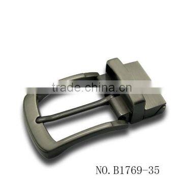 35mm Promotional Metal Reversible Buckle For Belt stripes