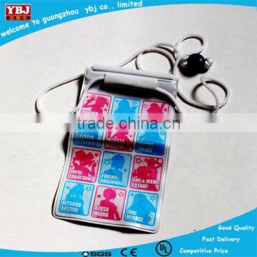Cosmetic Transparent PVC Zipper Bags With Customers LOGO Print photo-4