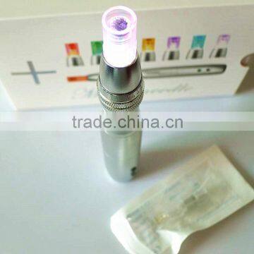 Huafu 2016! Led Nano Photon Lip/Eyelash/Facial RECHARGEABLE Microneedle Derma Pen