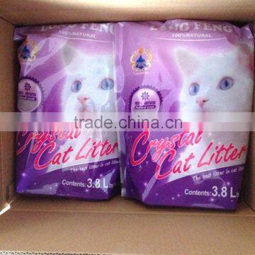 Silica gel cat litter, crystal cat litter