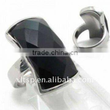 TR009 fashion Custom magnetic therapy titanium/stainless steel ring