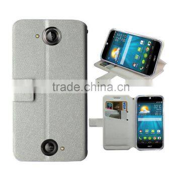 for Acer Liquid jade s/ jade z case white slim stand wallet leather high quality factory price