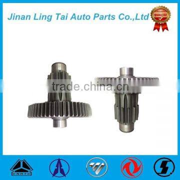 shacman dump truck gearbox parts truck welding shaft of deputy gearbox