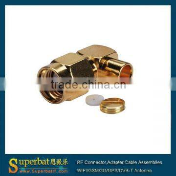 2.4 ghz antenna sma connector SMA Solder Plug Right Angle Connector For .141'' Cable