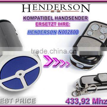 After market Henderson noo2800 compatible remore