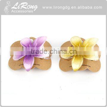 High quality duck clip children artificial flowers hair clip design