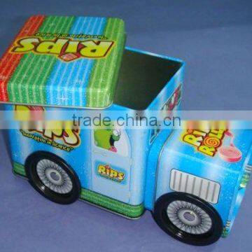 Car Shape Tin Box For Candy