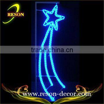 200*60cm LED rope star lights for outdoor christmas street decoration