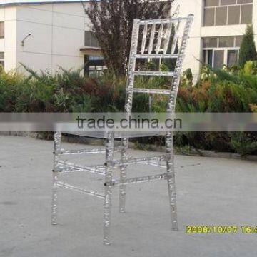 UC-RC02 Crystal Resin Wedding Chair Rental