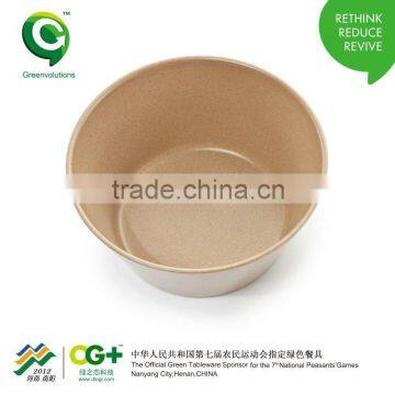 2014 natural organic rice husk fiber bowl