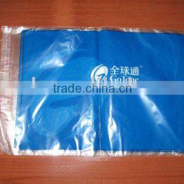 PP plastic mail bag with self sealing tape