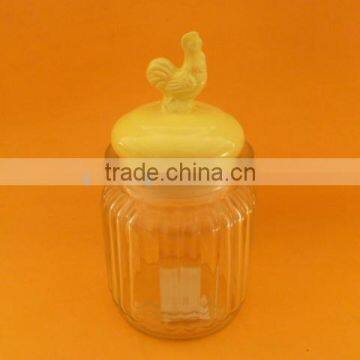 Glass Food Jar With Ceramic Lid photo-2