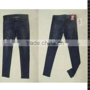 Normal washing denim jeans women