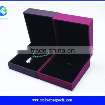 Plastic Necklace Box Custom Design Jewelry Box With Lining Wholesale Boxes