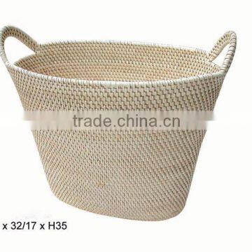 Rattan basket clothings storage basket handicraft Vietnam