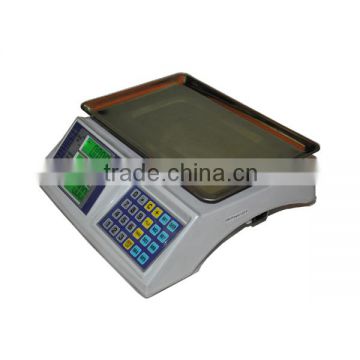 XIANGHAI 6302 15kg Price Computing Fruit Produce Scale