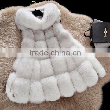 Unique Design Brand Fur Coat & Natural Fox Real Fur Vest For Women KZ150148                        
                                                Quality Choice