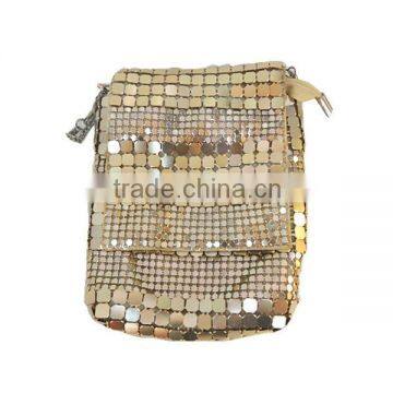 Aluminium Wristlet wallet coin bag mobile phone bag