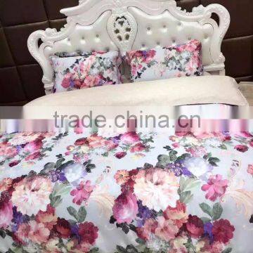 Hotel Bedding Fabric Home Textile Microfiber Peach Skin Brushed Extra Wide Fabric for Bedding