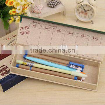 2014 hot new cardboard pencil box made in china