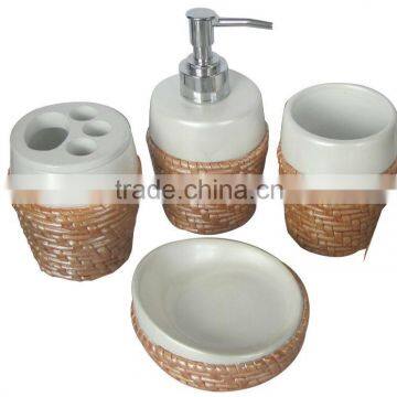 ceramic toothbrush holder ceramic bathroom set