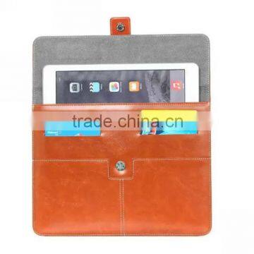 10 Inch Notebook Tablet sleeve PU Leather Cover Built-in Card Slot Sleeve