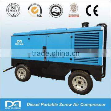 portable air compressor for down the hole drill