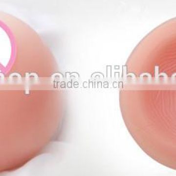 beautifull round shape new design cheap price natural good quality new design best fake silicone gel breast forms for men