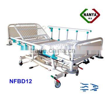 NFBD12 3 Functions ABS Headboard manual hydraulic hospital bed