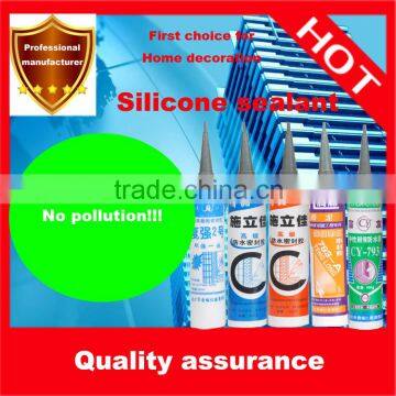 Top quality heat resistant silicone rubber adhesive sealant