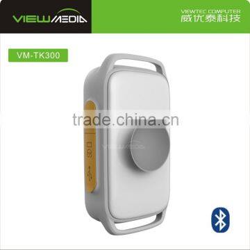 TK300 Viewtec White Color music mini bluetooth speaker with Armlet