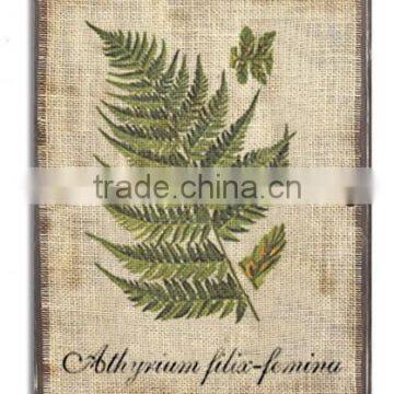 Wooden Wall Linen Printing Board For Home Decoration photo-2