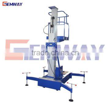 OEM portable hydraulic vertical single man lift for sale