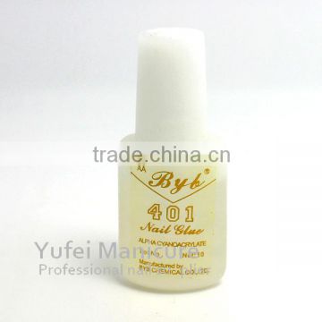 High performance no hydroquinone nail art glue