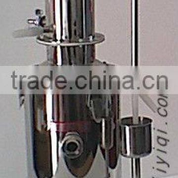Stainless steel water distiller