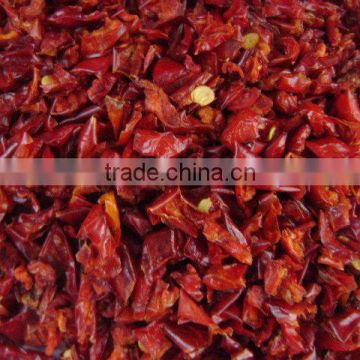 red bell pepper granules9*9mm, sweet, good quality