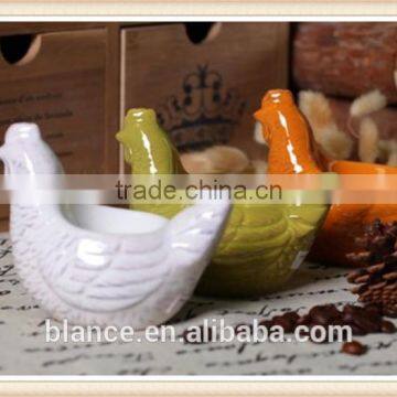 Ceramic Egg Holder in Chicken Shape Egg Cup Design photo-2