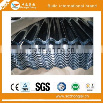 zinc corrugated roofing sheet Roof of Large-span Steel Structure Housing