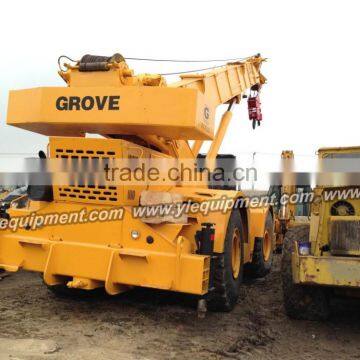 GROVE RT750 50 Ton Used Rough Terrain Wheel Crane photo-3