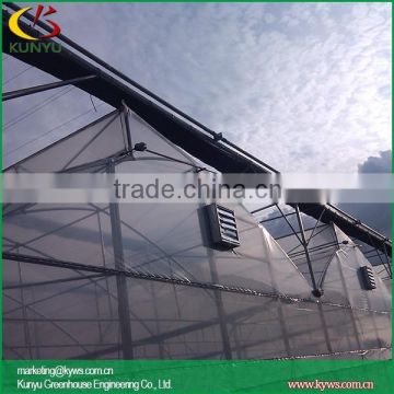 Sawtooth type plastic sheeting greenhouse outdoor greenhouses