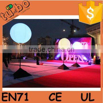 inflatable led pvc decoration light balloon for outdoor