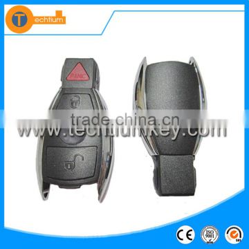 OEM keyless entery remote key blank case shell with soft fob and blade with FCC ID : IYZDC11 for Mercedes Benz